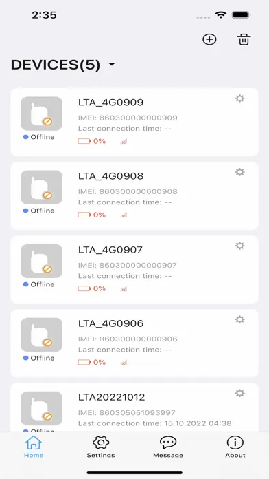 LTA-4G Screenshots