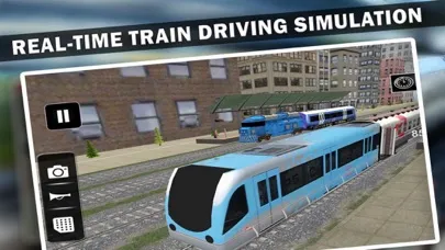 Tangkapan layar Driver City Train Mission 3D