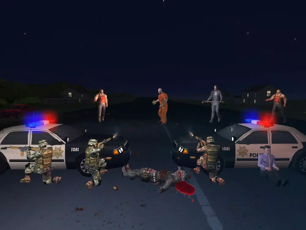 Dead Town Zombie Escape iPad 應用截圖