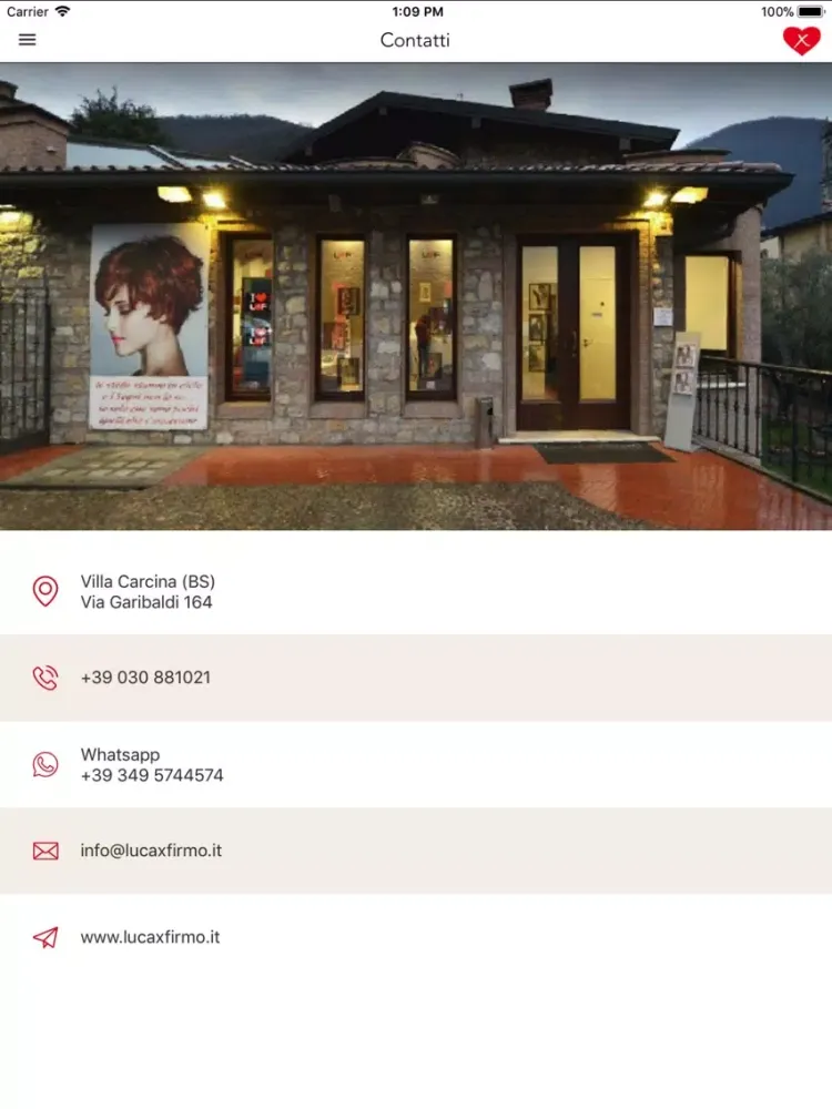 lucaXfirmo since 1957 iPad  스크린샷