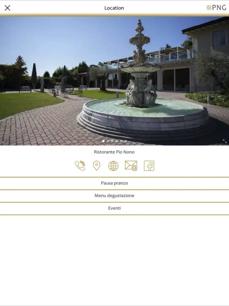 Ảnh chụp màn hình của PNG | Pio Nono Group iPad 