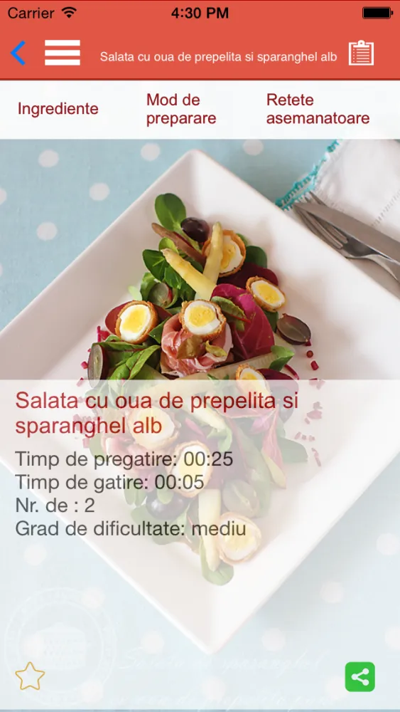 Retete ca la mama应用截图