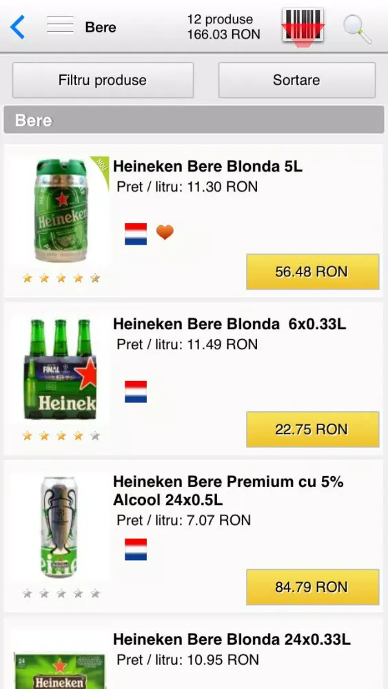 Zrzuty ekranu MegaMarket