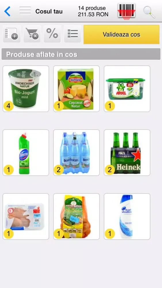 Zrzuty ekranu MegaMarket