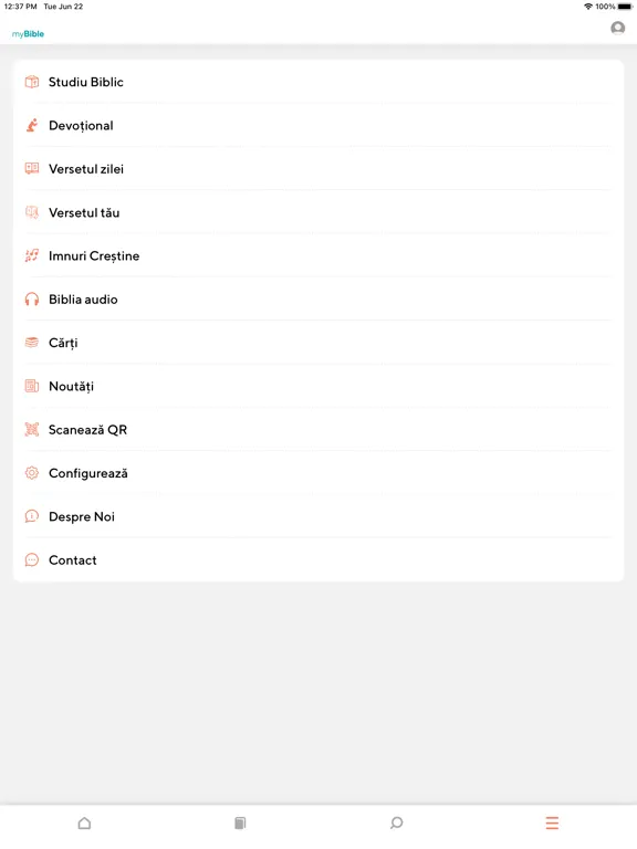 MyBible iPad  スクリーンショット