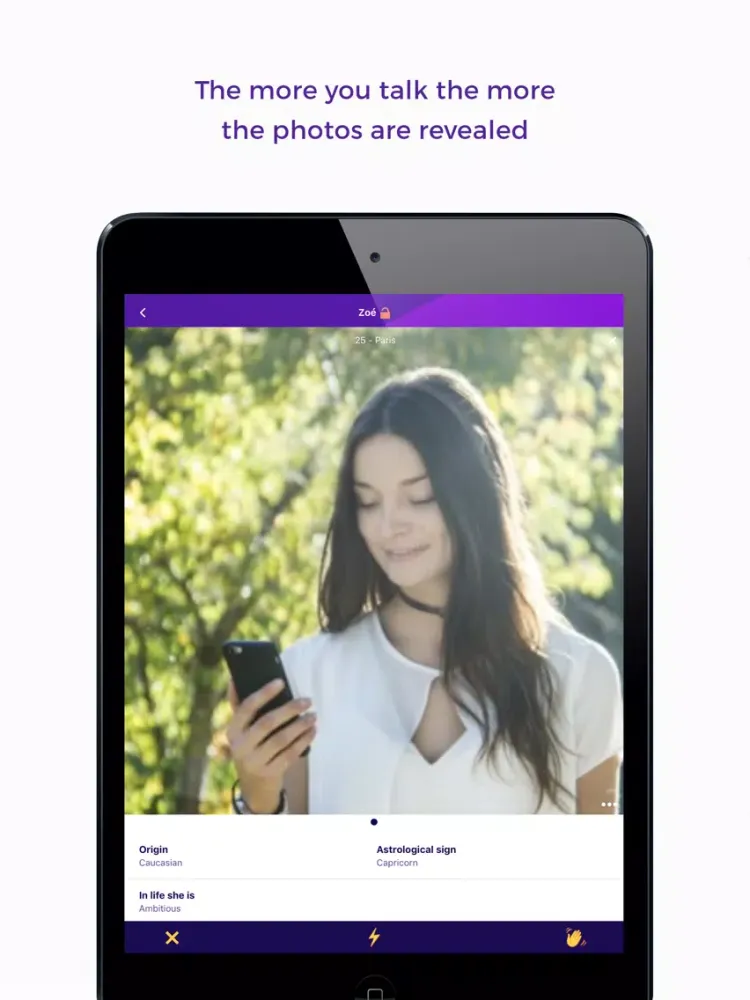Blind Me - Dating App iPad 應用截圖