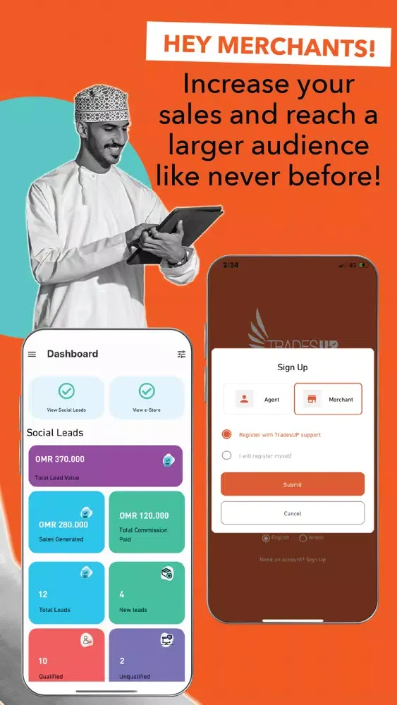 Capturas de pantalla de TradesUP