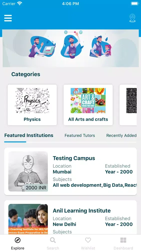 Screenshot di Tuition Mela