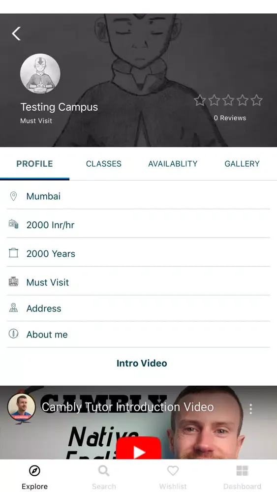 Screenshot di Tuition Mela