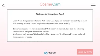 CosmeCam سکرین شاٹس