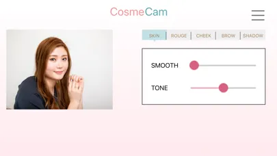 CosmeCam سکرین شاٹس