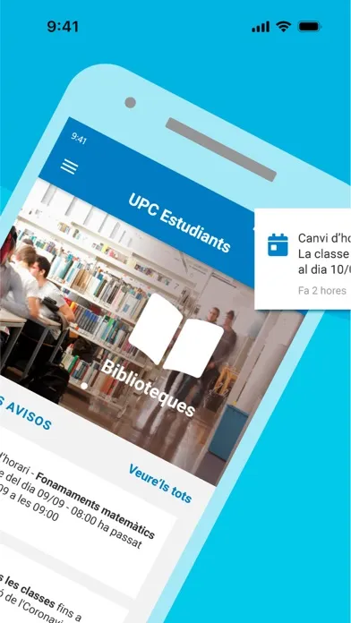 Screenshot di App UPC