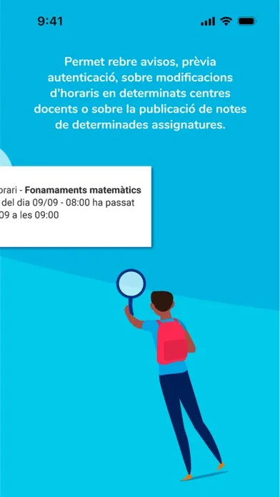 Screenshot di App UPC