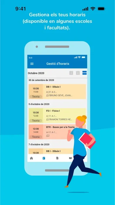 Screenshot di App UPC