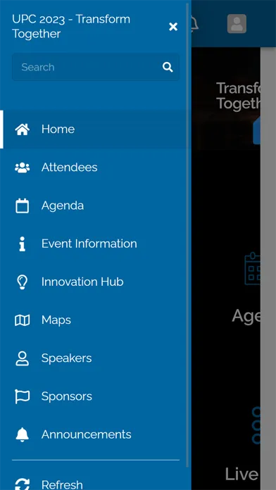 Screenshot di UPC 2023