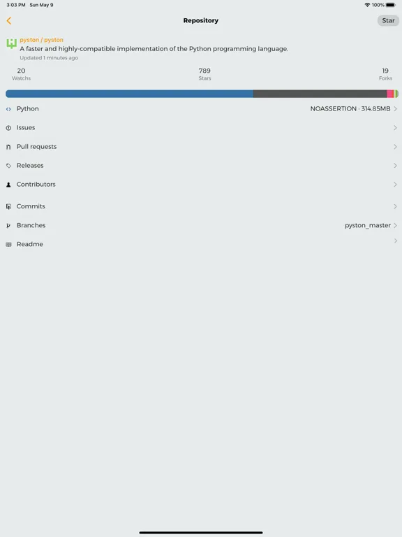 Gitter Lite iPad 应用截图