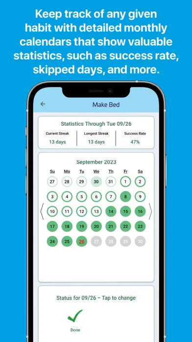Routinely: Habit Tracker سکرین شاٹس