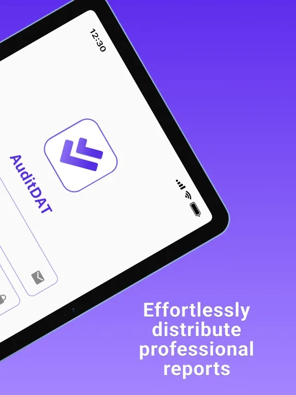 AuditDAT iPad  Screenshots
