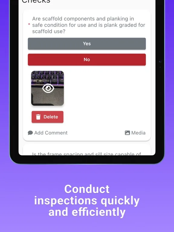 AuditDAT iPad  Screenshots