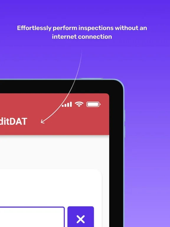 AuditDAT iPad  Screenshots