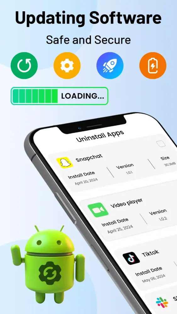 Software Update: Update Apps Screenshots