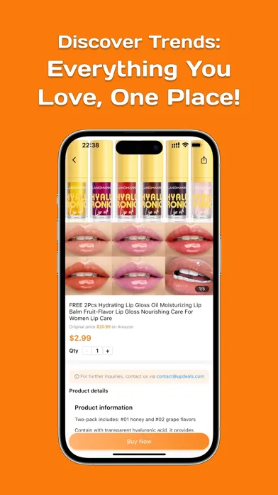 Updeals: Coupons&Freebies スクリーンショット