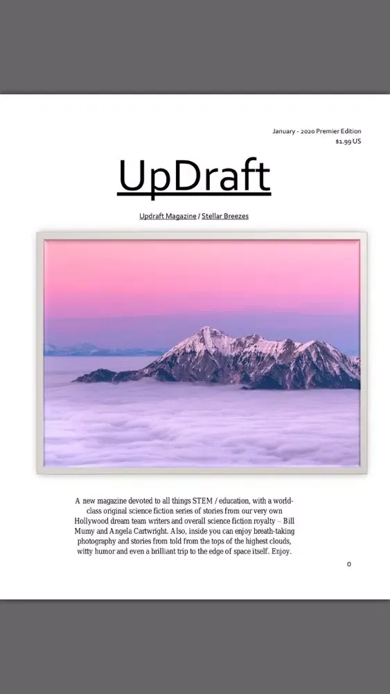 Captures d'écran de UpDraft Magazine