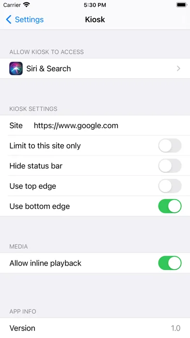Скриншоты Kiosk - fullscreen browser