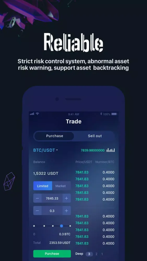 UPEX.io - Buy & Sell Bitcoin应用截图