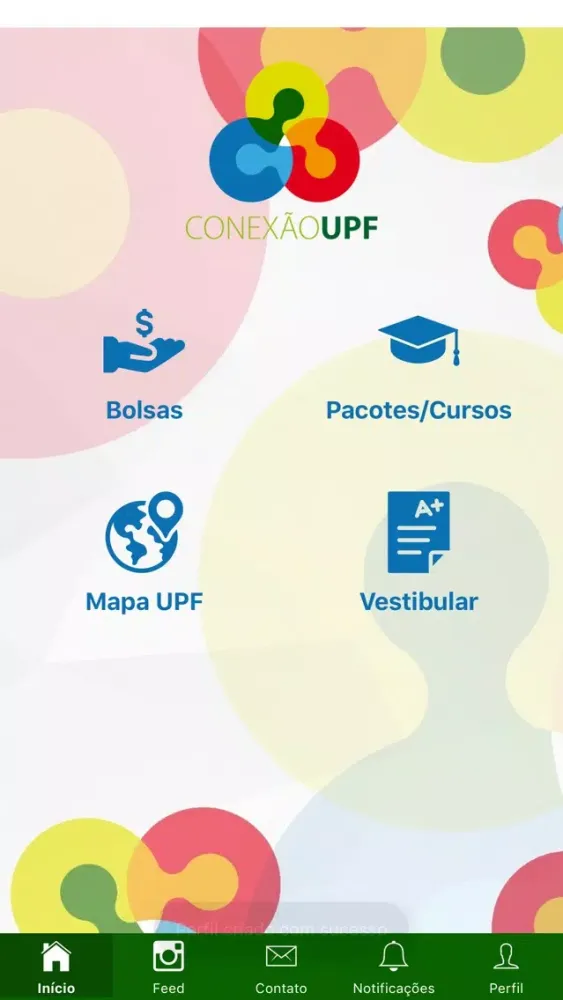Captures d'écran de Conexão UPF