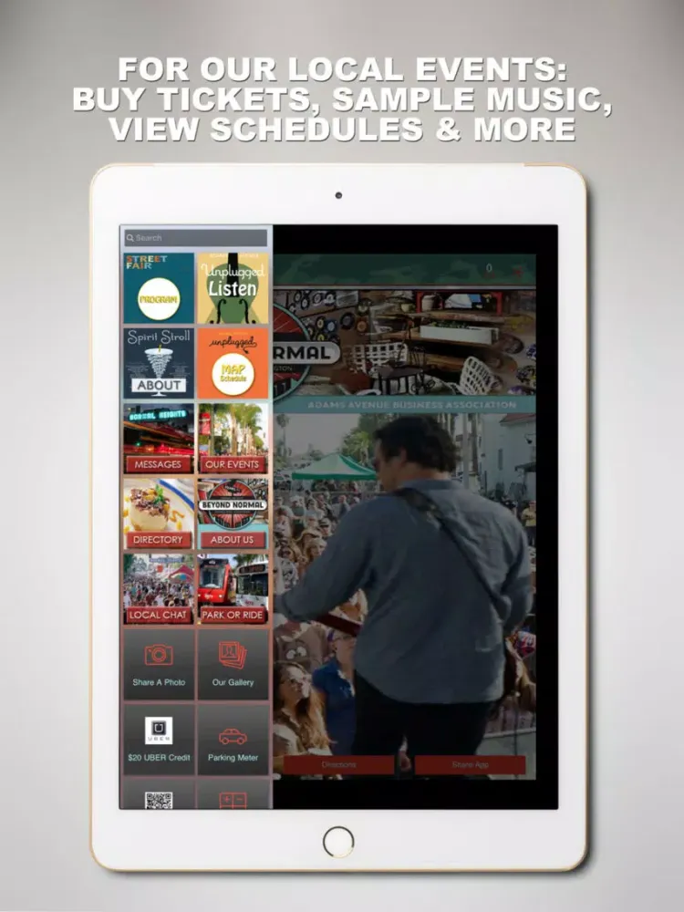 تصاویر Adams Avenue Business Assoc. iPad 