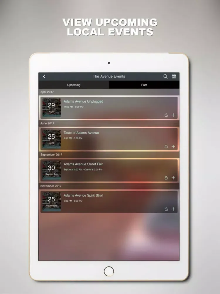 تصاویر Adams Avenue Business Assoc. iPad 