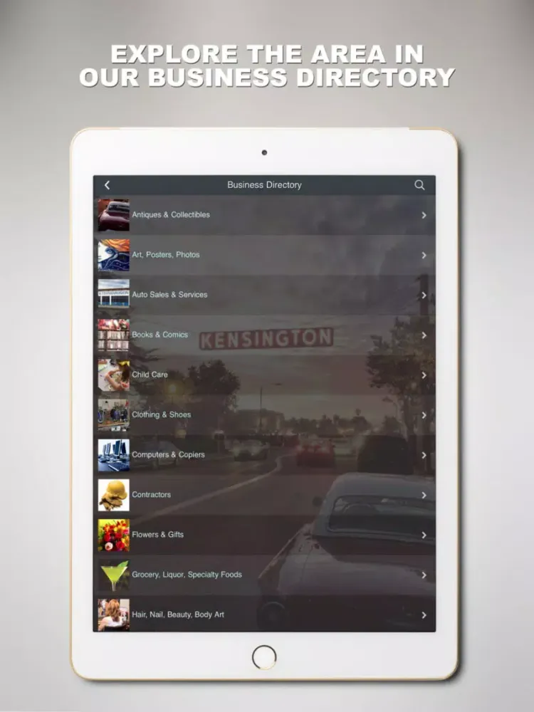 تصاویر Adams Avenue Business Assoc. iPad 