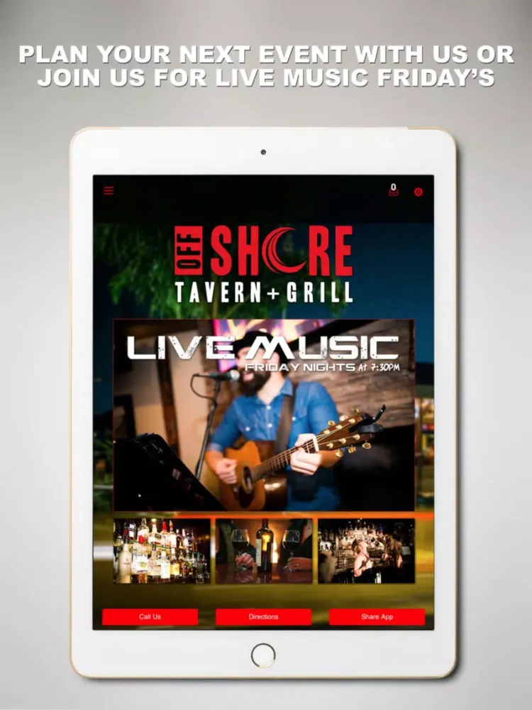 Offshore Tavern & Grill iPad  স্ক্রিনশট