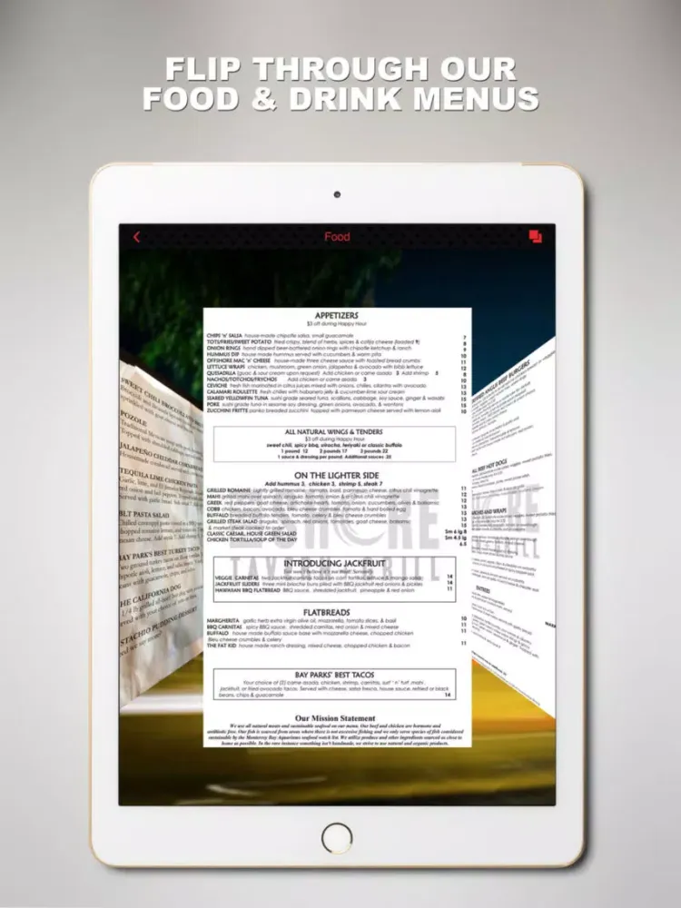 Offshore Tavern & Grill iPad  স্ক্রিনশট