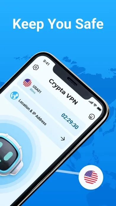 Crypta VPN Screenshots