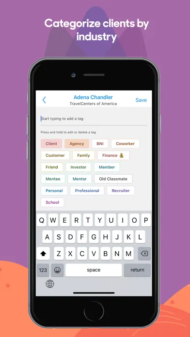 UpHabit: Personal CRM应用截图