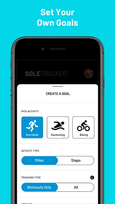 Capturas de tela do SoleTracker