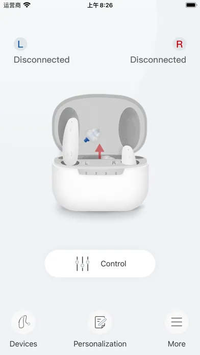 Zrzuty ekranu Hearing Control