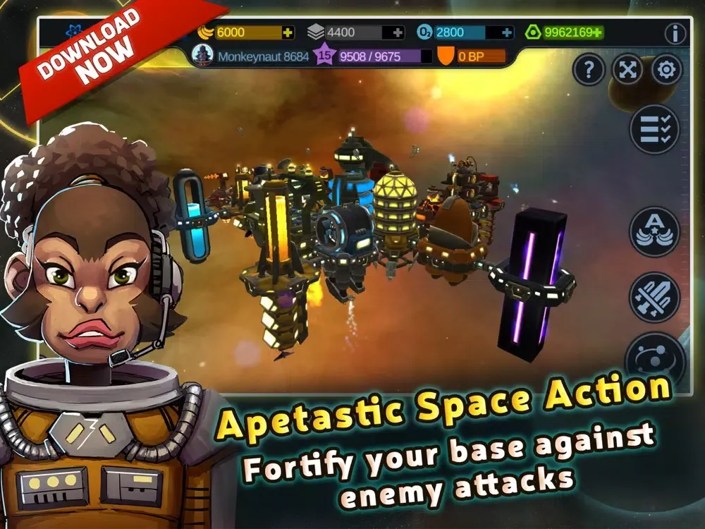 Screenshot di Deep Space Banana iPad 