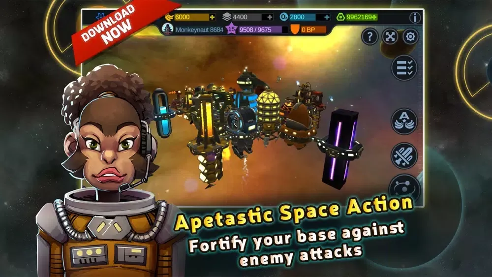 Screenshot di Deep Space Banana