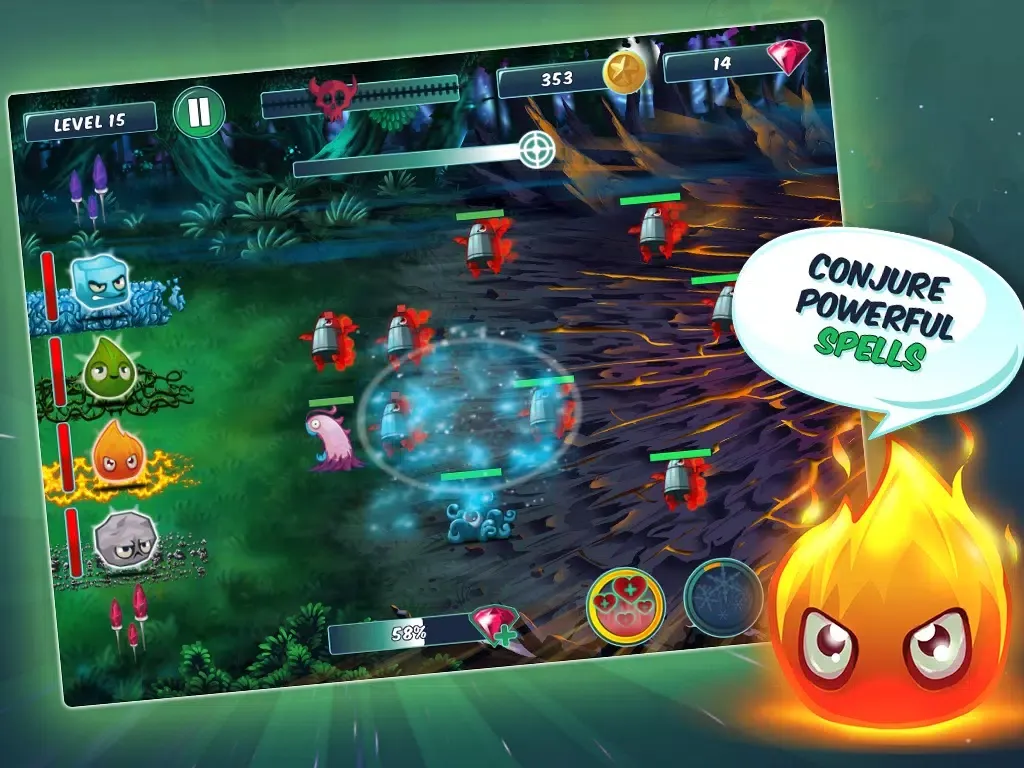 Elements vs. Monsters iPad  سکرین شاٹس