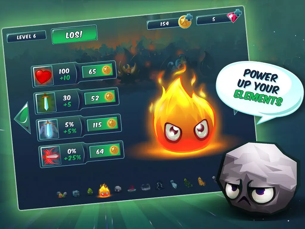 Elements vs. Monsters iPad  سکرین شاٹس