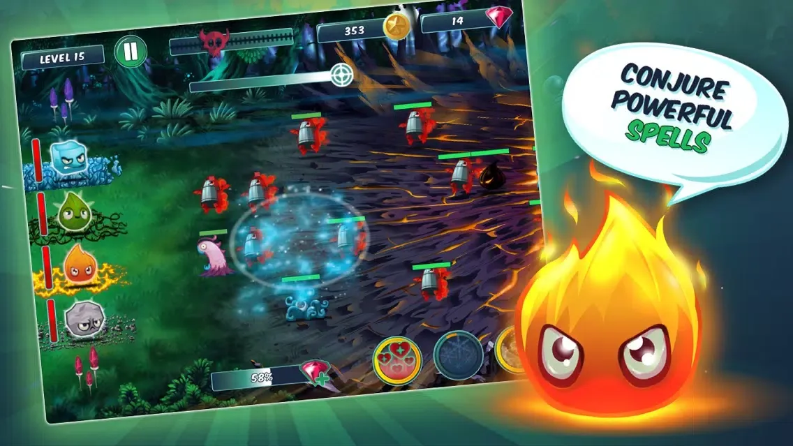 Elements vs. Monsters سکرین شاٹس