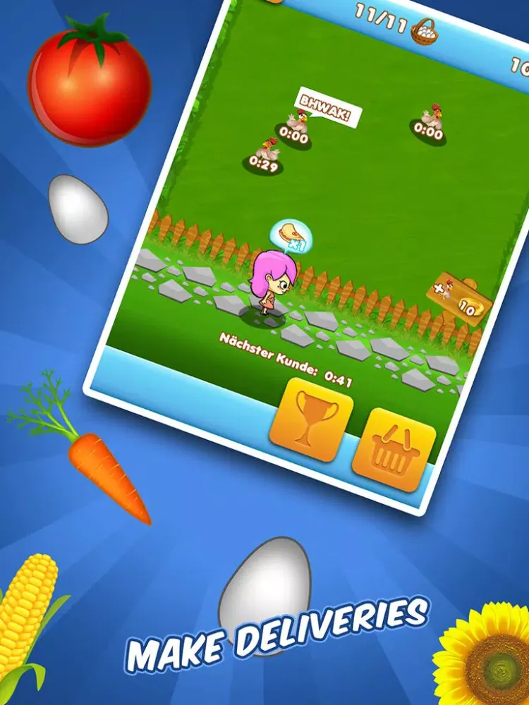 ภาพหน้าจอของ Farmy Farm iPad 