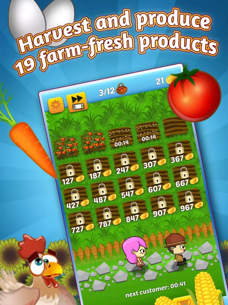 Farmy Farm 2 iPad  Screenshots