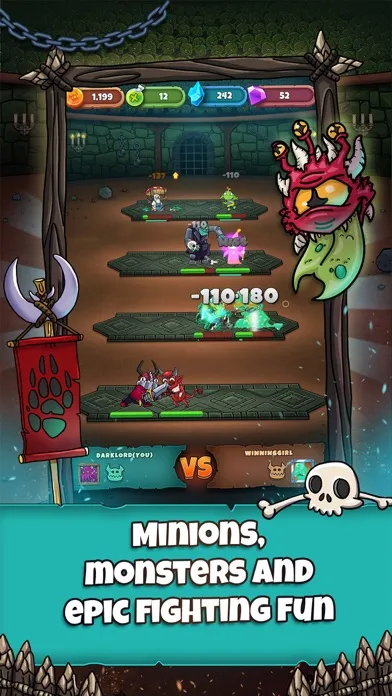 Captures d'écran de Minion Fighters: Epic Monsters