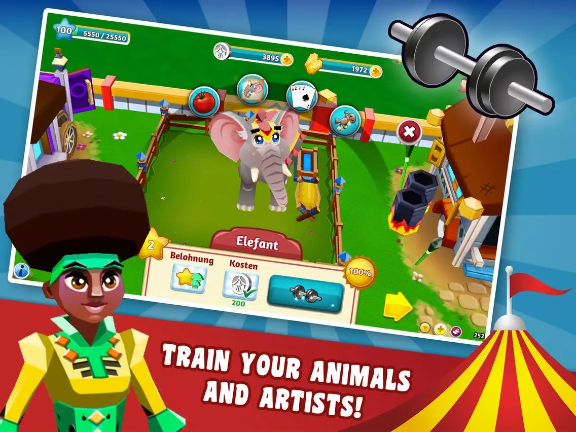 Zrzuty ekranu My Free Circus iPad 