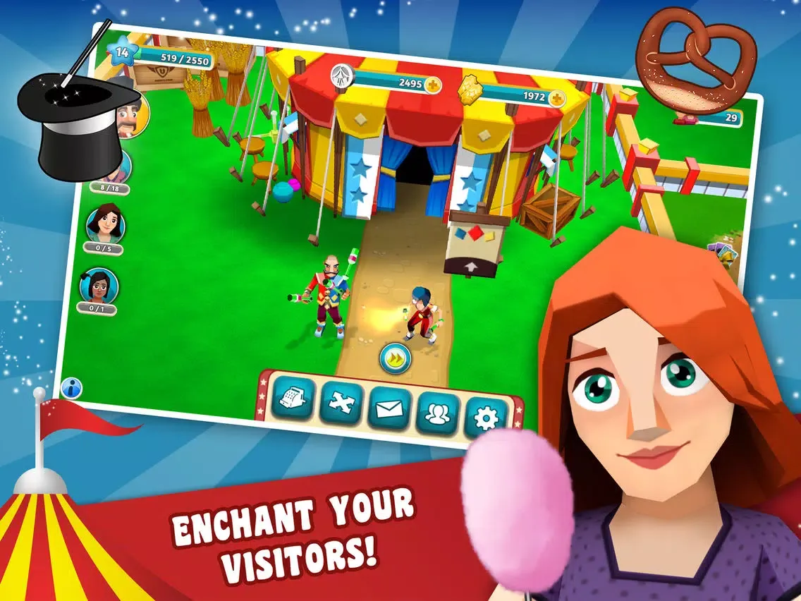 Zrzuty ekranu My Free Circus iPad 