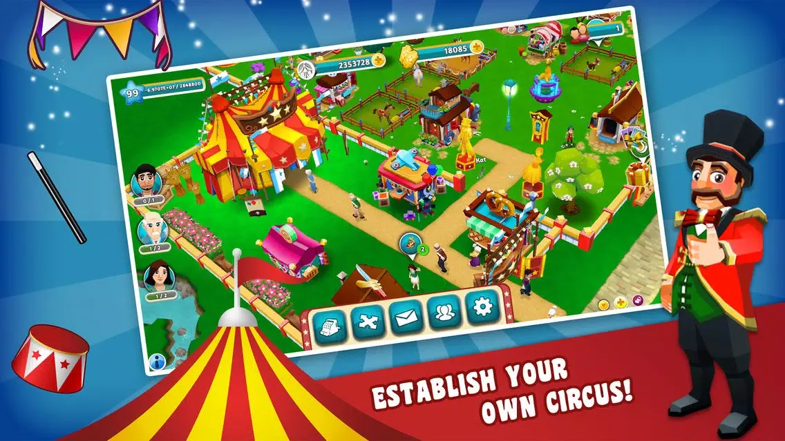 Zrzuty ekranu My Free Circus